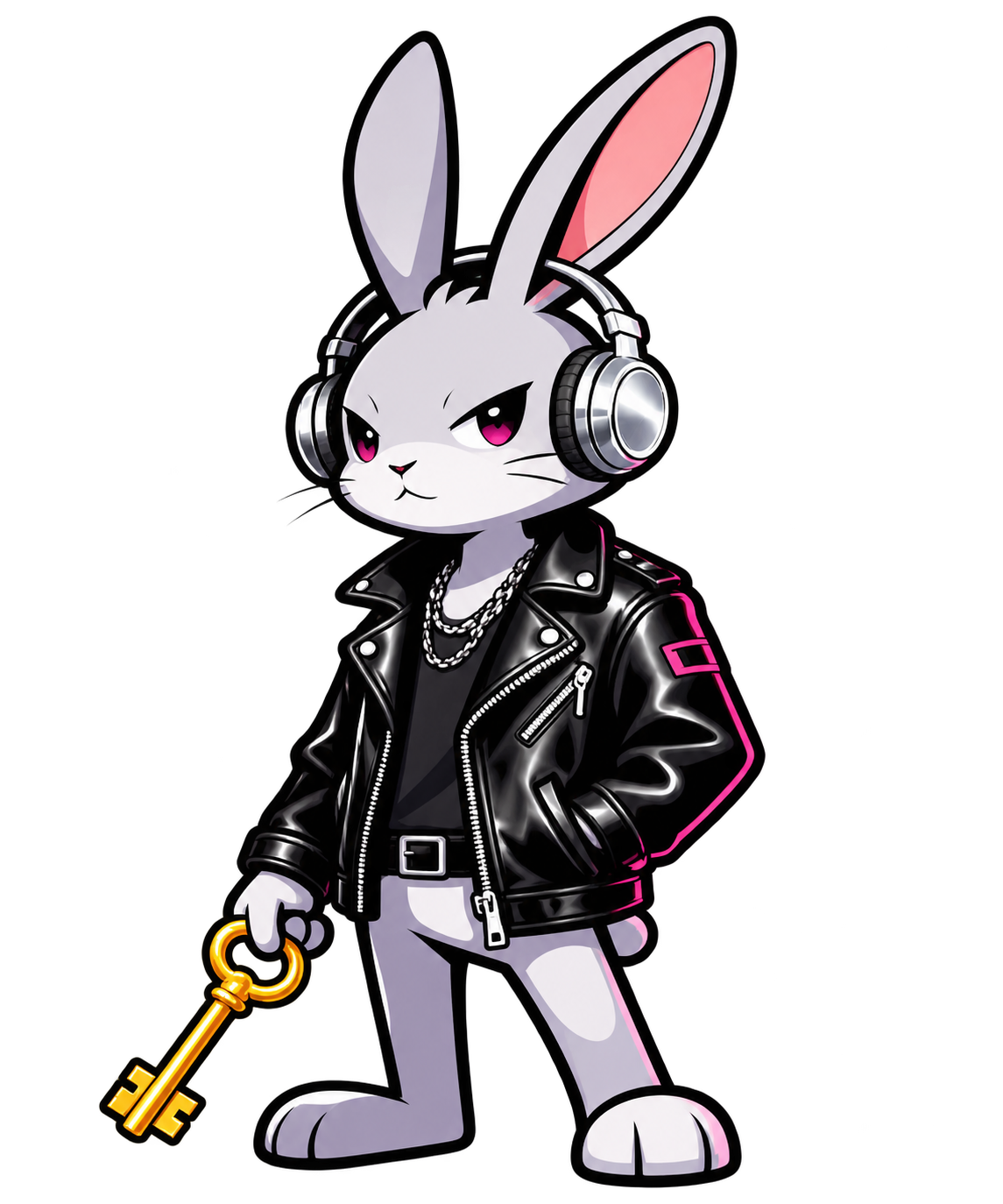 Luck Shop rabbit mascot